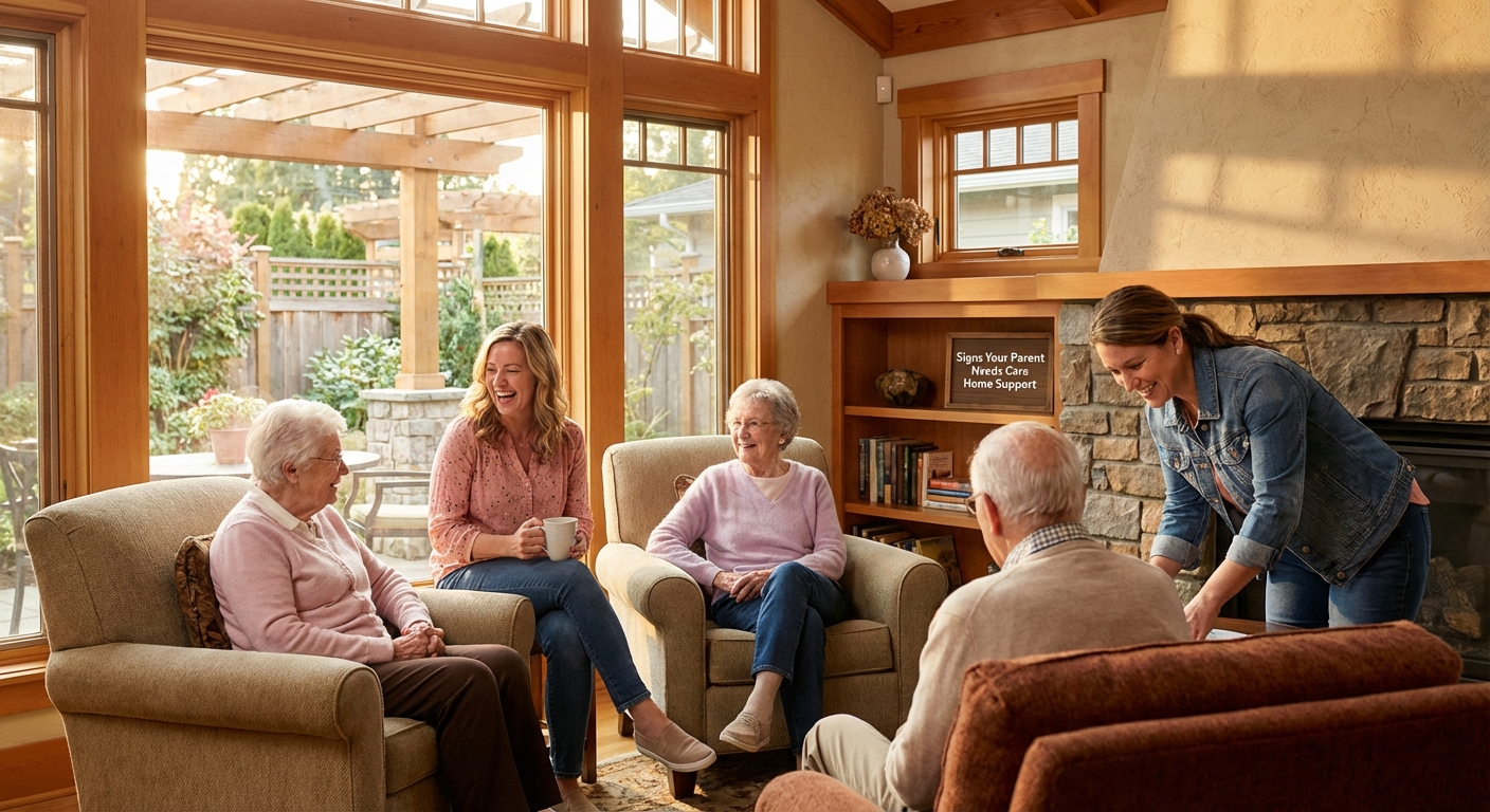 Signs Your Parent Needs Care Home Support